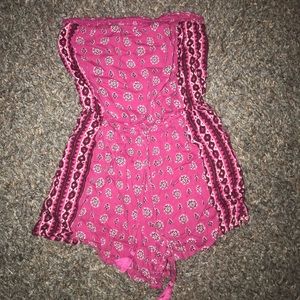 Pink romper
